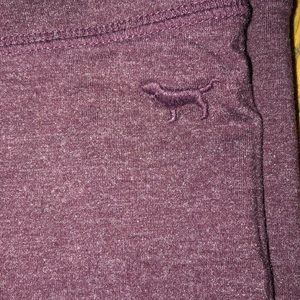 Victoria secret pink- maroon color leggings